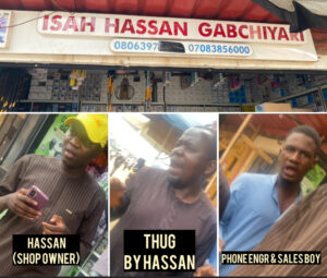 Fear in Gwagwalada as Manasseh B.P Accuses Hassan Gabchiyari, Shuaibu and Sales Boys of Threats to Life After Phone Repair Disaster