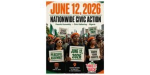 JUNE 12: TAKE-IT-BACK MOVEMENT MOBILISES NIGERIANS FOR NATIONWIDE PROTEST OVER INSECURITY, HUNGER, ABDUCTIONS AND ALLEGED STATE BRUTALITY