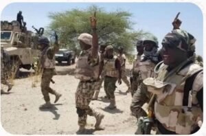 TROOPS AMBUSH TERRORISTS ON MISSION TO WREAK HAVOC IN SOKOTO, RECOVER DEADLY WEAPONS, CAPTIVITY CHAINS, MILITARY UNIFORMS