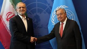 WASHINGTON’S UNITED NATIONS GENERAL ASSEMBLY VISA CONTRAST: IRANIAN PRESIDENT AND FOREIGN MINISTER CLEARED TO ATTEND DESPITE WAR, PALESTINIAN PRESIDENT MAHMOUD ABBAS FORCED TO ADDRESS UN BY VIDEO