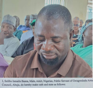 GWAGWALADA APC SECRETARY SALIHU BASNA IN THE SPOTLIGHT: Court Affidavit Identifies Him as Public Servant, ICPC Document Claims Raise Questions as Kasim Mohammed’s Asset Verification Committee Faces Scrutiny