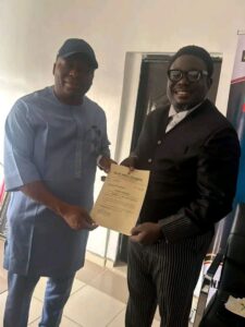KUJE AREA COUNCIL APPOINTS BARR. BABATUNDE AKINTADE NELSON (BUCKNOR) AS SECRETARY OF MARKET MANAGEMENT COMMITTEE