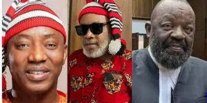 #FREENNAMDIKANU PROTEST: SOWORE, KANU’S BROTHER, EJIMAKOR, 11 OTHERS FACE COURT MONDAY AS LAWYER CHALLENGES POLICE CHARGES, DECLARES ‘CONSTITUTION, NOT FEAR, SHOULD DECIDE’